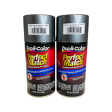 Dupli-Color BCC0331 2-Pack Charcoal Gray Perfect Match Paint - 8 oz. ea.