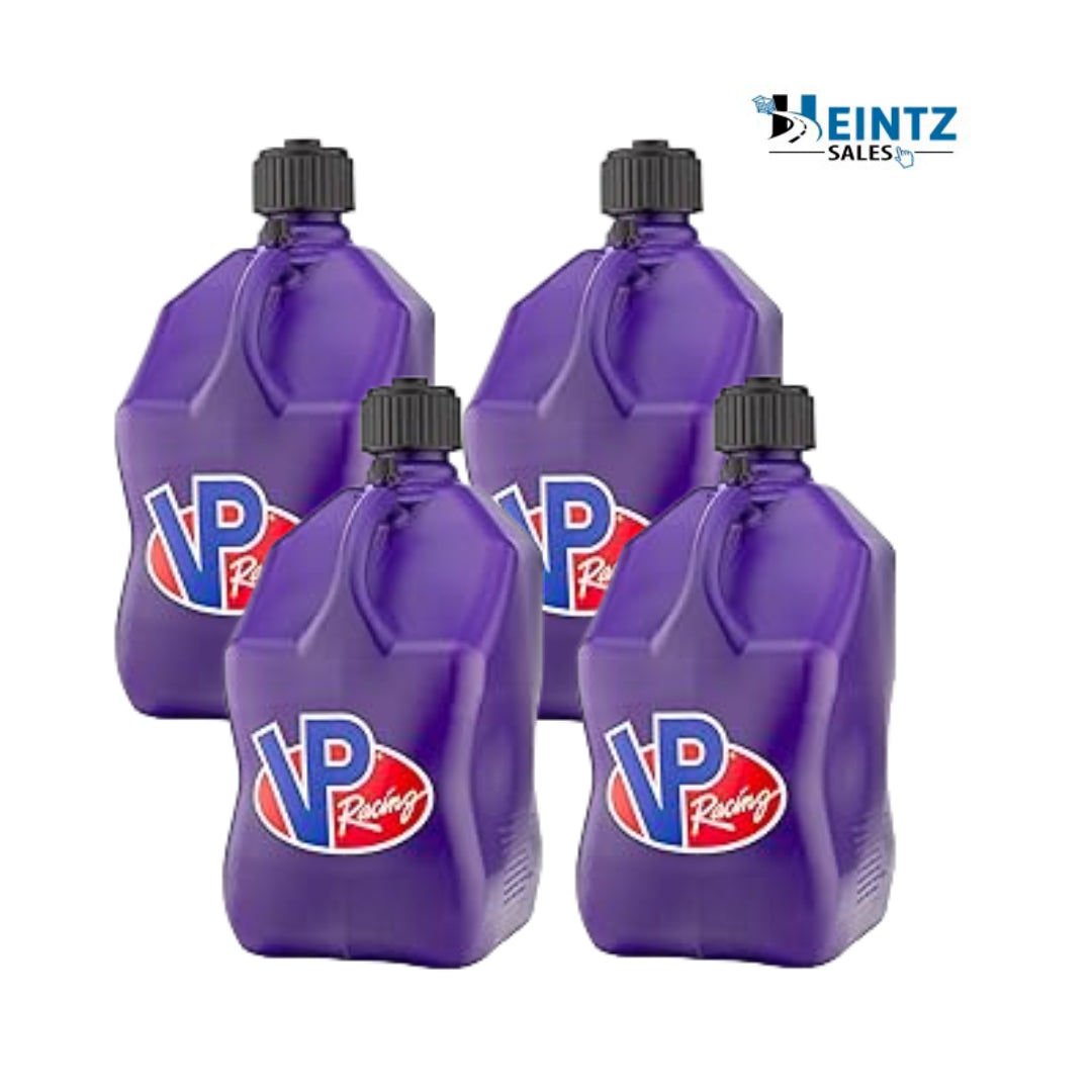 VP Racing Fuels 3612 Purple 5.5 Gallon Fuel/Gas Jug -Motorsports Container- 4 PK
