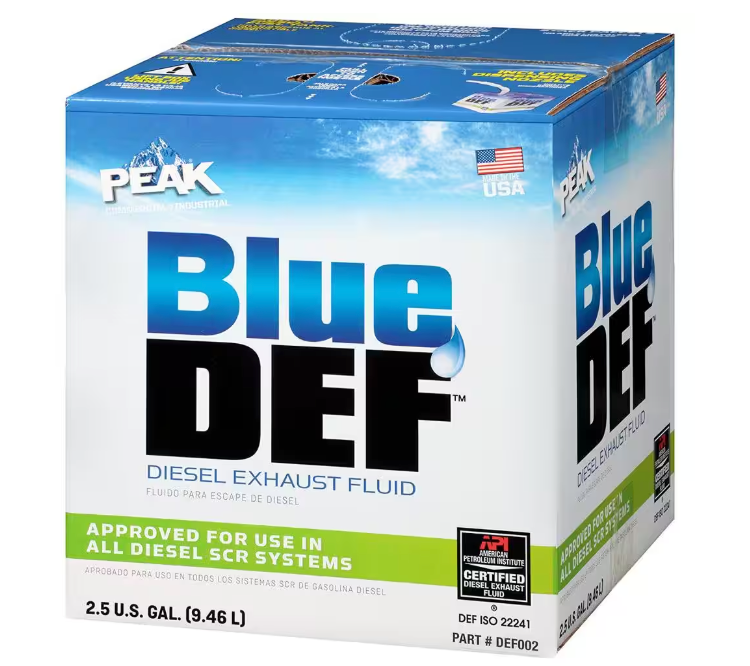 Peak BlueDEF DEF002 Diesel Exhaust Fluid - 2.5 Gallon