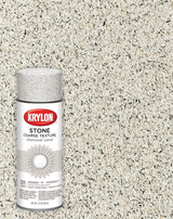 Krylon 18202 Stone Coarse Textured Finish - Charcoal Sand - 12 oz.
