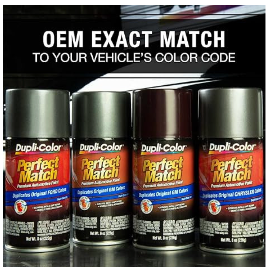 Dupli-Color BFM0306 Cardinal Red Perfect Match Ford Spray Paint 8 oz – Case of 6