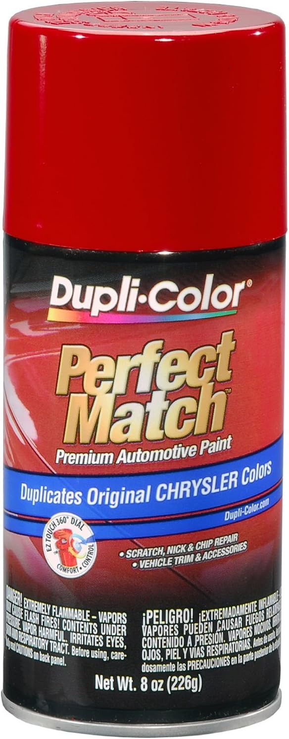 Duplicolor BCC0419 Perfect Match Chrysler Flame Red 8 oz - PR4