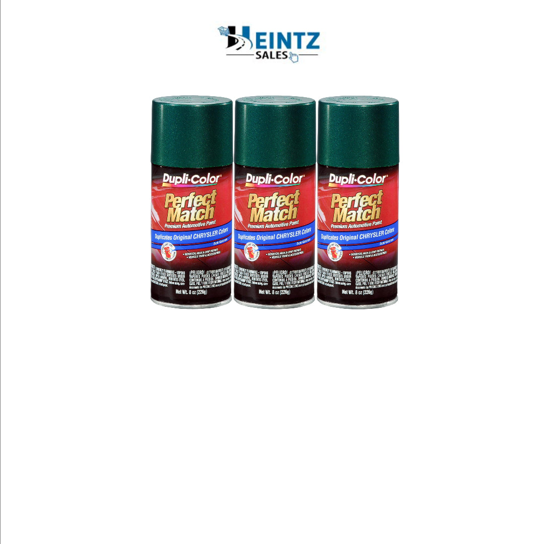 Duplicolor BCC0423 Perfect Match Pro Auto Paint Chrysler Forest Green Pearl PG8 - 3 Pack