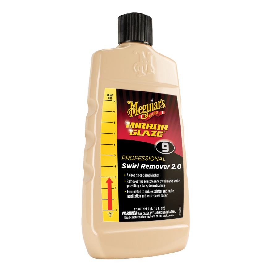 Meguiar's M0916 M9 Mirror Glaze Swirl Remover, 16 oz