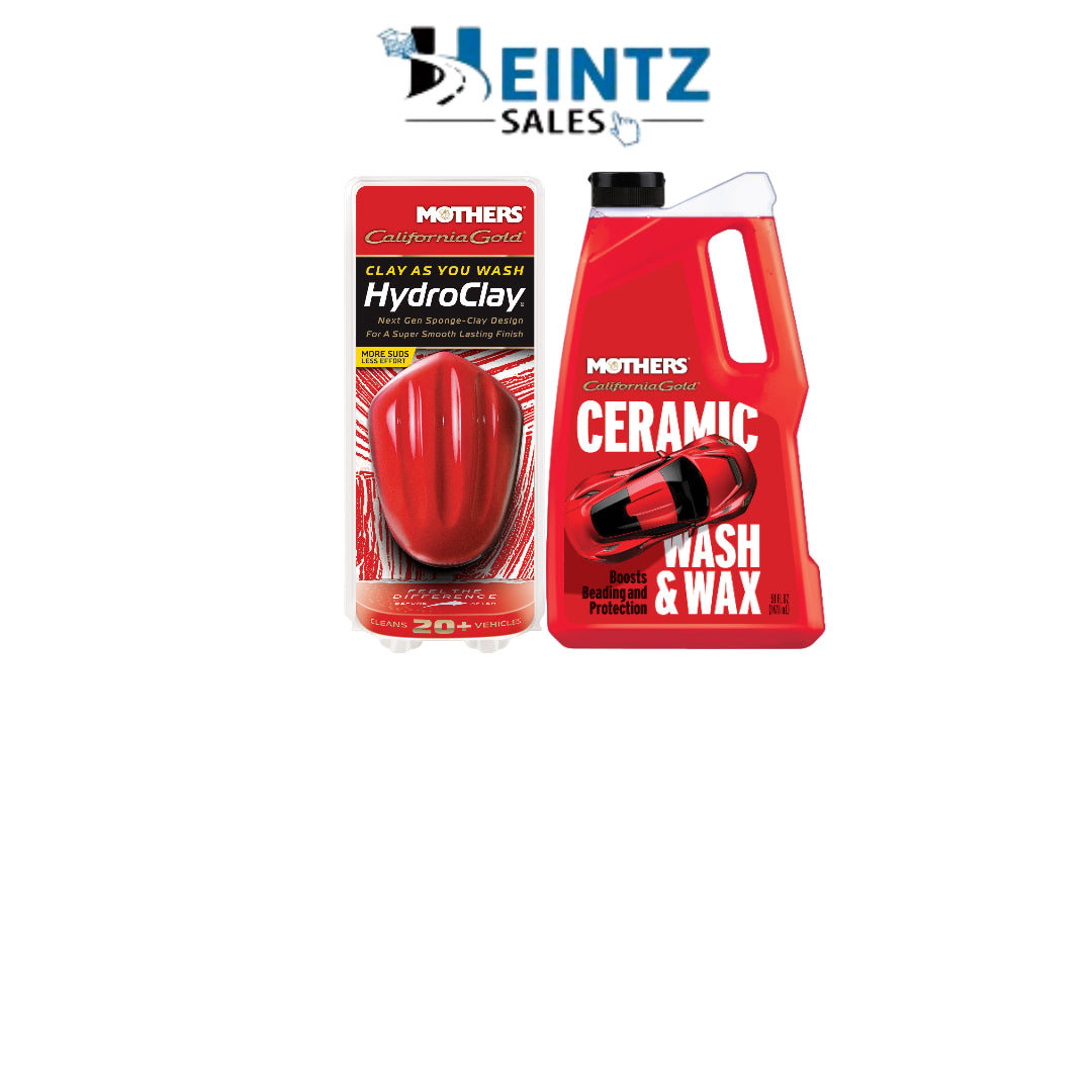 Mothers Bundle - Ceramic Wash & Wax & HydroClay Sponge - 07245/05650