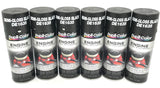 Duplicolor DE1635-6pack Engine Enamel with Ceramic Semi Gloss Black color - 12 oz Aerosol Can