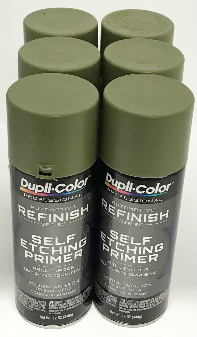 Duplicolor DPP101-6 Pack Self Etching Primer - 12 oz Aerosol Can