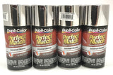 Duplicolor BUN0200-4 PACK Perfect Match Universal Chrome Automotive Paint - 8oz