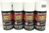 Duplicolor BUN0300-4 PACK Perfect Match Universal White Automotive Paint - 8oz