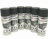 Duplicolor CWRC794 - 6 Pack Custom Wrap Removable Paint Carbon Black Matte - 11 oz