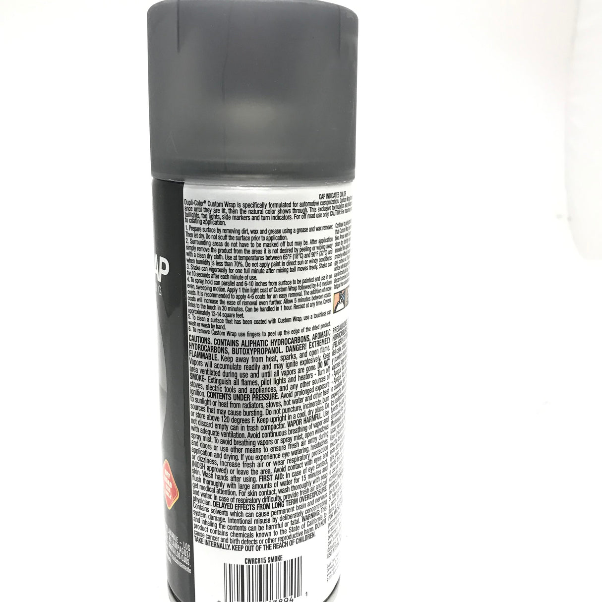 Duplicolor CWRC815 - 2 Pack Custom Wrap Removable Paint Smoke Lens Tint - 11 oz