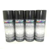 Dupli-Color DA1600 - 4 Pack Gloss Black Acrylic Enamel Multi-Purpose Coating - 12 oz. ea.