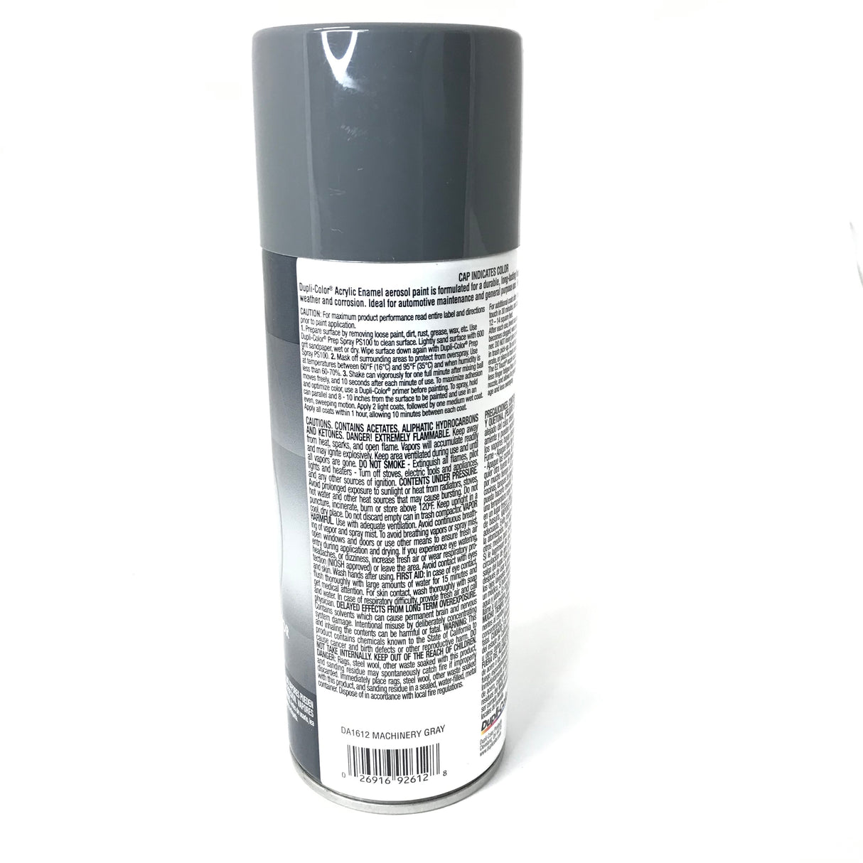 Dupli-Color DA1612 - 6 Pack Machinery Gray Acrylic Enamel Multi-Purpose Coating - 12 oz. ea.