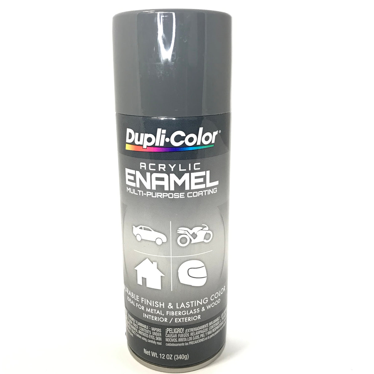 Duplicolor DA1612 Machinery Gray Acrylic Enamel Multi-Purpose Coating - 12 oz.