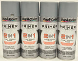 Duplicolor DAP1700-4 Pack 2-IN-1 Hi-Build Filler & Sandable Primer - 12 oz Aerosol can