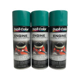 Duplicolor DE1617(3) Ford Green Engine Enamel Paint W/ Ceramic Resins - 12oz.
