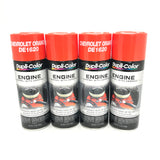 Duplicolor DE1620 - Engine Enamel Chevrolet Orange Color With Ceramic - 12 oz Aerosol Can 4 PACK