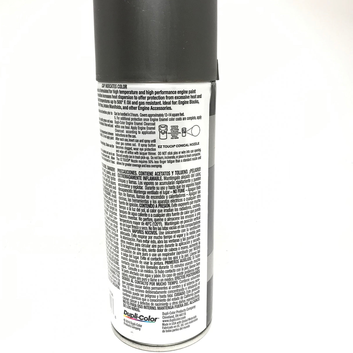 Duplicolor DE1651-3 Pack Engine Enamel with Ceramic Cast Coat Iron Color - 12 oz