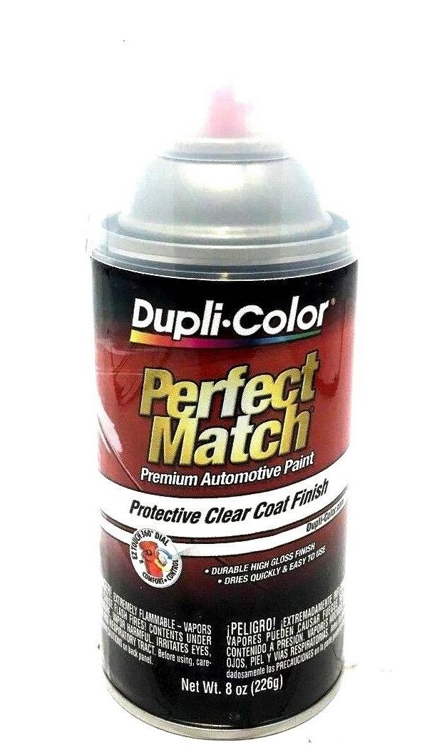 Duplicolor BCL0125 Perfect Match Protective CLEAR Top Coat Finish - 8 oz Aerosol