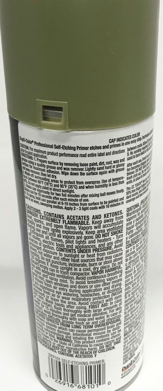 Duplicolor DPP101- 2 Pack Self Etching Primer - 12 oz Aerosol Can