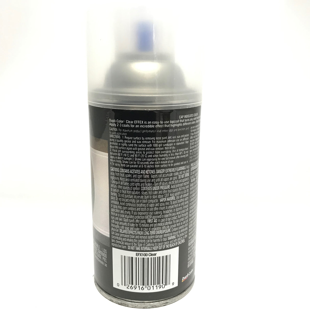 Duplicolor EFX100 Clear Effex Paint, Color Changing Glitter Effect - 7oz Aerosol