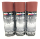 Duplicolor FP102-3 PACK Red Filler Primer - 11 oz Aerosol Can