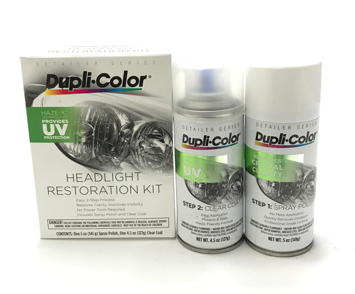 Duplicolor HLR100 Headlight Restoration Kit-UV Protection Coating - New Headlights -6 PACK