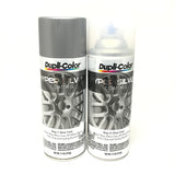 Duplicolor HSK100-2 PACK Hyper Silver Metallic Coating 2 Can Kit - Chip Resistant