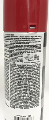 Duplicolor HVP100 - 6 Pack Vinyl & Fabric Spray Paint Red - 11 oz