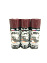 Duplicolor HVP110 - 3 Pack Vinyl & Fabric Spray Paint Burgundy - 11 oz