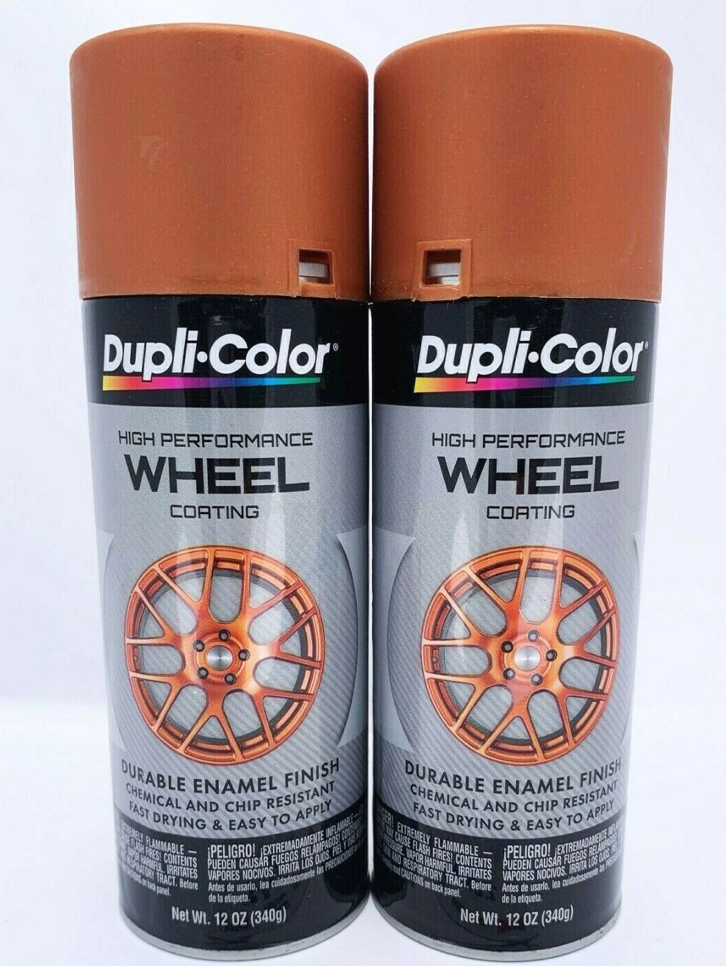 Duplicolor HWP110 - 2 Pack Wheel Coating Spray Paint Copper - 12 oz