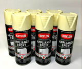 KRYLON 3207-6 PACK BISQUE Specialty Appliance Epoxy - Durable, Washable Enamel. Fast Drying - 12 oz Aerosol
