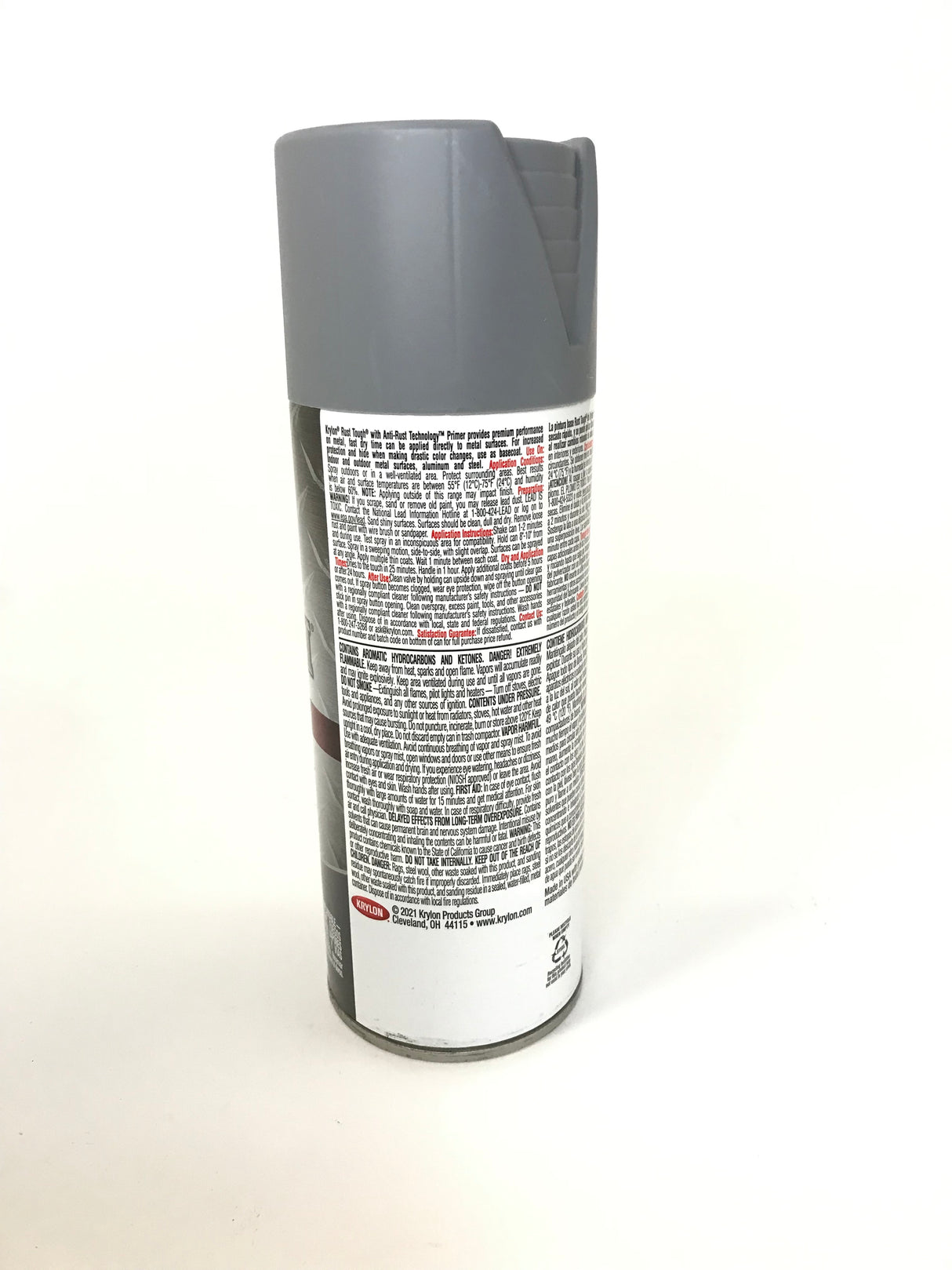 KRYLON RTA9205-4 PACK  Rust Tough GRAY Primer - Max Protection - Quick Dry - 12 oz