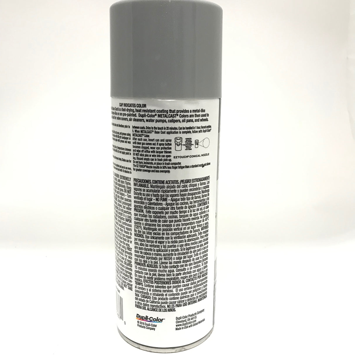 Duplicolor MC100 - 3 Pack Metalcast Bright Metal Coat Anodized Automotive Paint - 11 oz