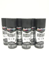 Duplicolor PAE101-6 PACK SEMI-GLOSS BLACK Premium Acrylic Enamel - Max Rust Protection - 12oz