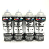 Duplicolor PAE114-4 PACK CRYSTAL CLEAR Premium Acrylic Enamel - Rust Protection - 12 OZ