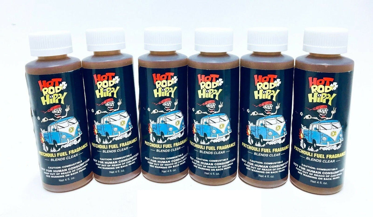 Power Plus Lubricants-6 PACK PATCHOULI Fuel Fragrance for Car, Motorcycle, ATV, IMCA - 4 fl oz