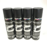 Duplicolor RGA101-4 PACK BLACK Rocker Guard Coating Impact Resistant - 14.5 oz