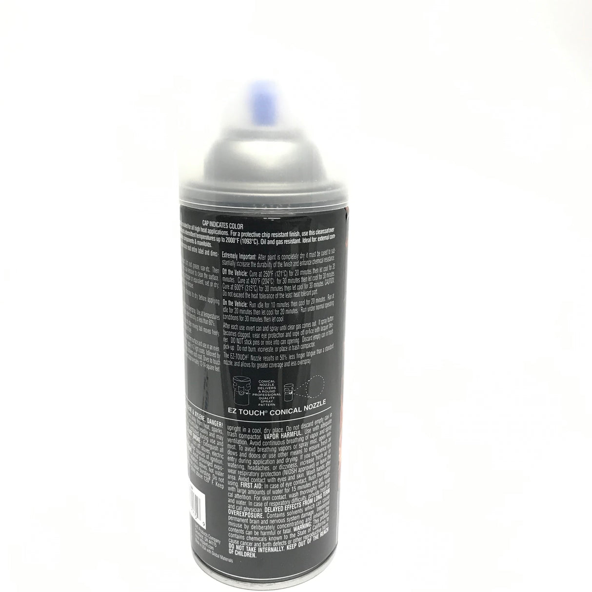 VHT SP115-3 PACK SATIN CLEAR High Temperature Flame Proof Header Paint - 11 oz