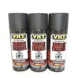 VHT SP130-3 PACK FLAT BLACK Engine Enamel High Heat Drive Train Paint - 11 oz