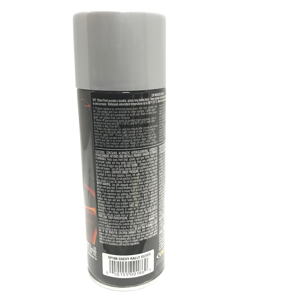 VHT SP186-6 PACK CHEVY RALLY SILVER Wheel Paint Chip & Fade Resistant - 11 oz