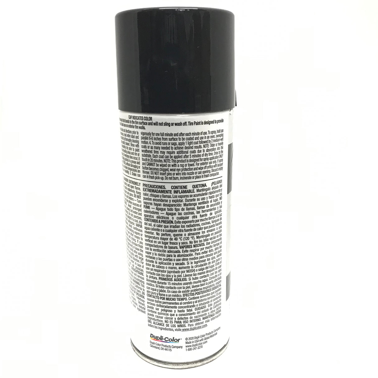 Duplicolor TP101-2 PACK BLACK All Weather Long-lasting Tire Paint - 11oz Aerosol