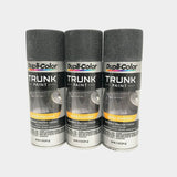 Duplicolor TSP101-3 PACK Black & Grey Trunk Paint -Water Resistant Durable -11oz