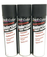 Duplicolor UC102-3 Pack Rubberized Undercoat and Sound Eliminator - 17 oz Aerosol can